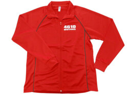 シロウトモータース ジャージジャケット レッド L サイズ 限定品 運動着