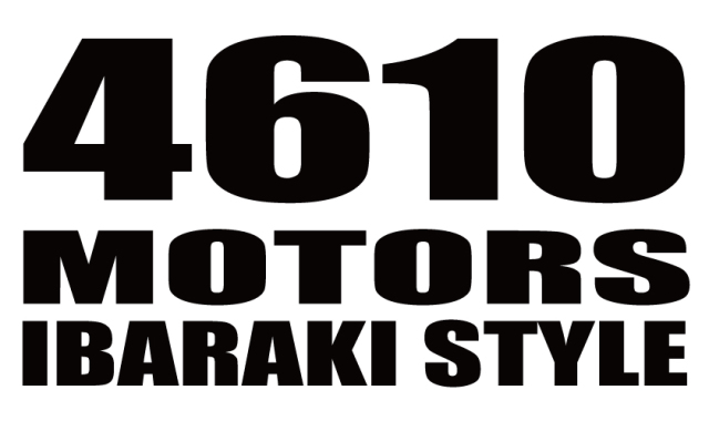 4610 MOTORS IBARAKI STYLE カッティングステッカー/シロウト