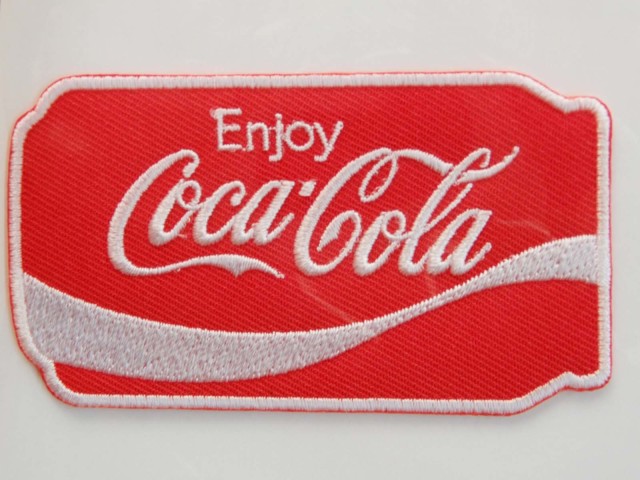 コカ・コーラ　90s　ジャケット　企業ロゴ　ワッペン　非売品 コカ・コーラ90sジャケット企業ロゴワッペン非売品