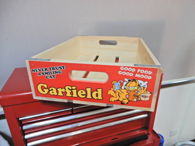 GARFIELD【インダストリアル】Wood TissueBox Case ウッド