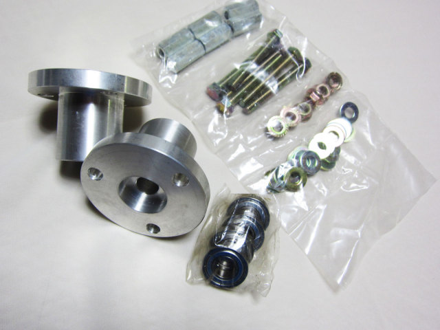 ③レーシングカート用タイヤホイールF１３０、R２１０ホルダー&フロントハブ付き ③レーシングカート用タイヤホイールF130、R210ホルダー