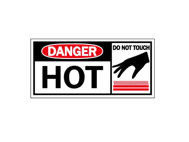 貼るだけでアメリカン アメリカンなパブリックサインのステッカー シール 警告 注意 危険 一般