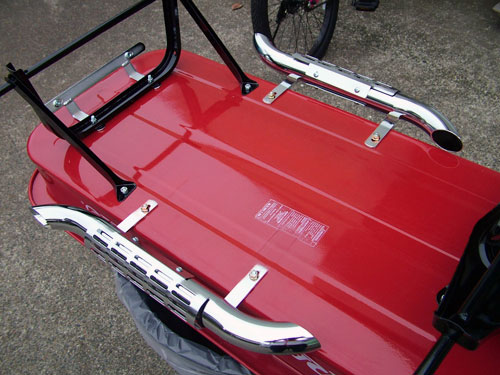 ラジオフライヤー ダミーマフラー V8/Dummy Muffler V8