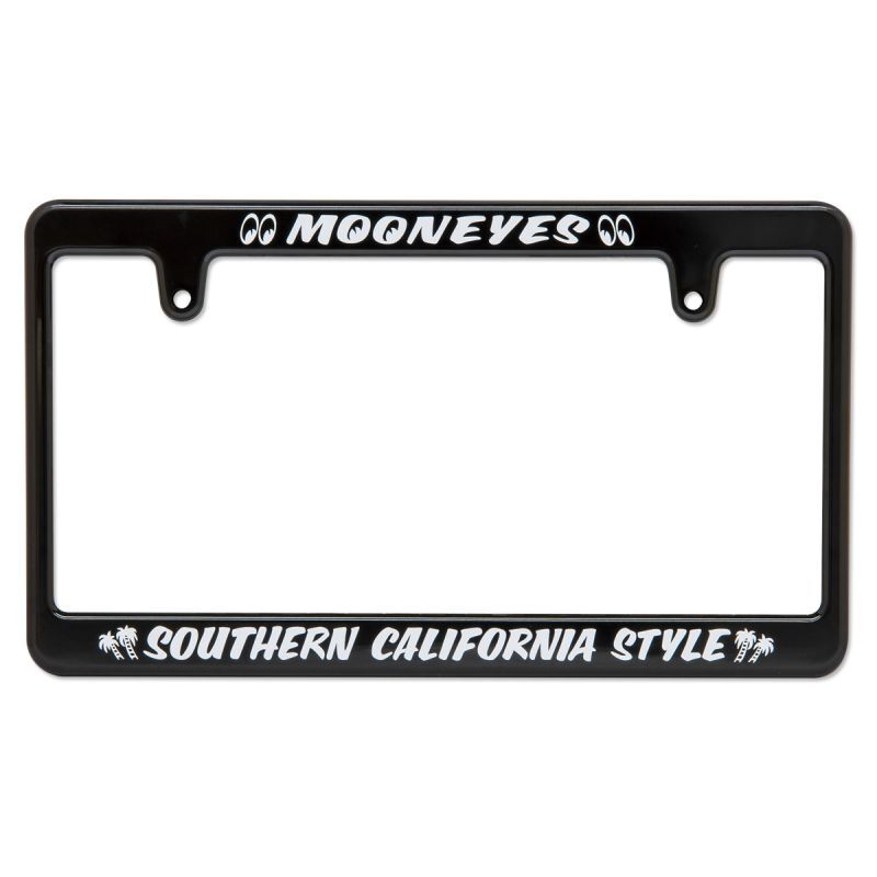 New Standard Southern California Style License Plate Frame 【MG058BKSC】 ニュー スタンダード サザン カリフォルニア スタイル ライセンス プレート フレーム（日本サイズ）