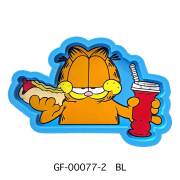 GARFIELD RUBBER TRAY BLUE 小物入れ ラバートレイ ガーフィールド ブルー アメリカン雑貨