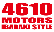 4610 MOTORS IBARAKI STYLE RED カッティングステッカー レッド/シロウトモータース 茨城スタイル