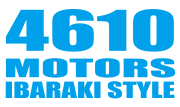 4610 MOTORS IBARAKI STYLE SBL カッティングステッカー サックスブルー/シロウトモータース 茨城スタイル