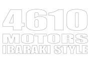 4610 MOTORS IBARAKI STYLE WHT カッティングステッカー/シロウトモータース 茨城スタイル