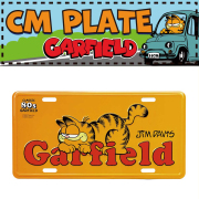 【アメリカのナンバープレートサイズ】CM PLATE  GF-00014-3 CMプレート ライセンスプレート【GARFIELD ガーフィールド】アメリカン雑貨 アメリカンキャラクー