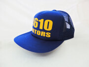 メッシュキャップ  フラットバイザー★4610MOTORS RBL シロウトモータース★シロウトモータース メンズ レディース フリーサイズ 帽子 キャップ CAP ぼうし 野球帽 作業帽 タウン レジャー キャンプ BBQ 野外