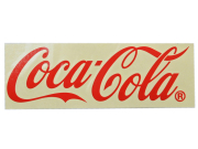Coca-Cola★CC-CDL1R★コカ・コーラ カッティングステッカーレッド★Coca-Cola CUTTING STICKER L サイズ Coca-Cola/コカ・コーラ