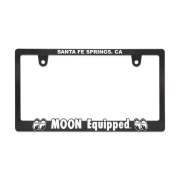 Raised MOON Equipped Logo License Plate Frame [MG062BKMQ]  レイズド ムーン イクイップド ロゴ ラインセンス プレート フレーム（日本サイズ）