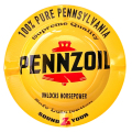 【LUBRICATION】PENNZOILどこか懐かしいブリキのレトロスタイル！MOTOR COMPANY 灰皿 TIN ASHTRAY ティンアッシュトレイ