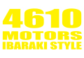 4610 MOTORS IBARAKI STYLE YEL カッティングステッカー/シロウトモータース 茨城スタイル