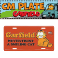 【アメリカのナンバープレートサイズ】CM PLATE  GF-00014-5 CMプレート ライセンスプレート【GARFIELD ガーフィールド】アメリカン雑貨 アメリカンキャラクー