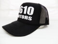 メッシュキャップ★4610MOTORS BK シロウトモータース★シロウトモータース メンズ レディース フリーサイズ 帽子 キャップ CAP ぼうし 野球帽 作業帽 タウン レジャー キャンプ BBQ 野外