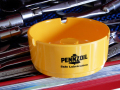 【LUBRICATION】PENNZOIL【ラウンド型で使いやすい！】灰皿 MELAMINE ASHTRAY メラミンアッシュトレー
