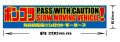 ポンコツ お先に ゆっくり バンパーステッカー☆シロウトモータース 4610MOTORS  4610motors