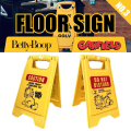 FLOOR SIGN フロアサイン GF-00061-2 GARFIELD アメリカンキャラクターガーフィールド  CAUTION BOARD AMERICAN GARAGE アメリカン雑貨