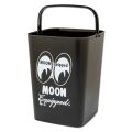 MOON Equipped 10L ダスト ボックス [MQG206BK]ムーン イクイップド バケツ たっぷり車内ゴミ箱 収納ボックス