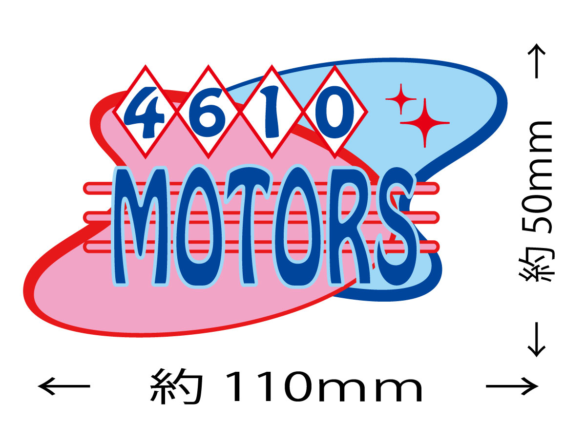 パレットロゴピンクステッカー★シロウトモータース★