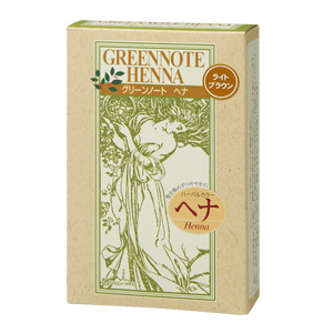 【天然白髪染め】 グリーンノート ヘナ ライトブラウン 100g