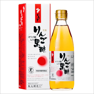 【特定保健用食品(トクホ)】 天寿りんご黒酢 360ml