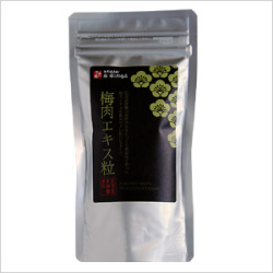 入荷待ち　【不老梅本舗】 純梅肉エキス粒 徳用132g(約600粒) ≪お得な3袋セット！≫※令和7年1月より新上代に変更