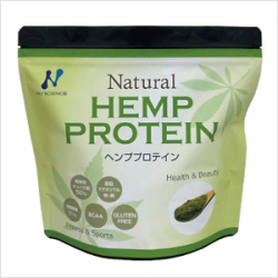 【無農薬 麻の実100％使用】 ヘンププロテイン 454g 植物性たんぱく