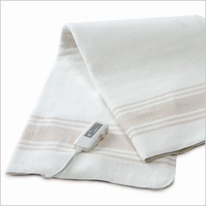 【新品未開封品】電気掛敷　オーガニック毛布 ゼンケン/電気掛敷オーガニックコットン毛布 -電気毛布で、冷え