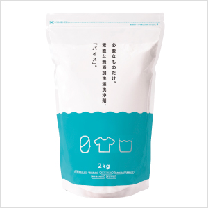 バイス 無添加粉末洗濯洗剤 3kg×2袋 リニューアル品2kg×1袋 楽天市場】洗濯洗浄剤バイス2kg 無添加洗剤 安心の界面活性剤