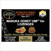【ハニージャパン】 100%UMFマヌカハニー 10+ ロゼンジ(のど飴) 6粒