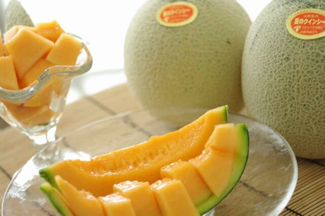 庄内レッドメロン通販 山形産。砂丘赤肉メロンを販売取寄。お中元に