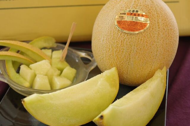 完熟アムさんメロン通販 青森産。つがりあんブランドを販売。お中元果物に