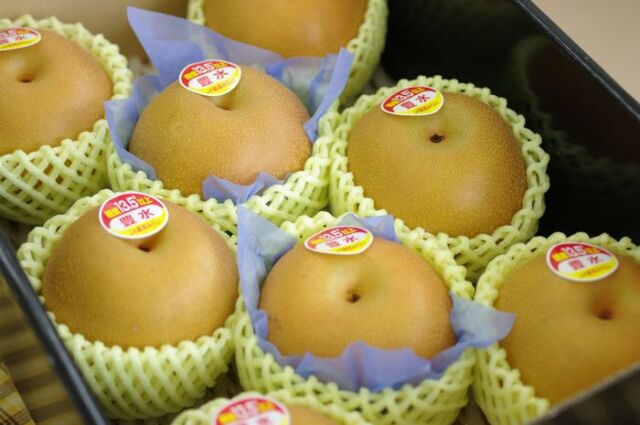 新潟県 豊水梨の通販 糖度13度以上。一糖賞・糖鮮確実・梨の実館