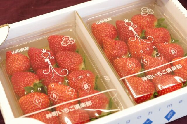 御歳暮いちご 山形県産  苺の通販。とちおとめ・紅ほっぺ・苺の品種指定できません