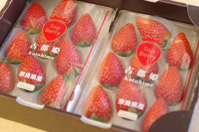 古都姫いちご 奈良県の苺(ことひめ) 約250ｇ×2P