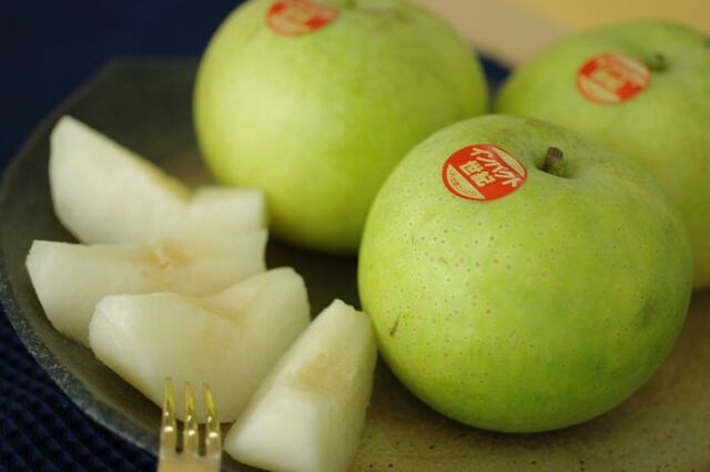 なつひめ梨 インパクト世紀取寄販売 鳥取の国内最高糖度の青梨を通販で。糖度11・5度 鳥取産