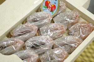 枯露柿ころがき 山梨県松里をお歳暮干し柿に。