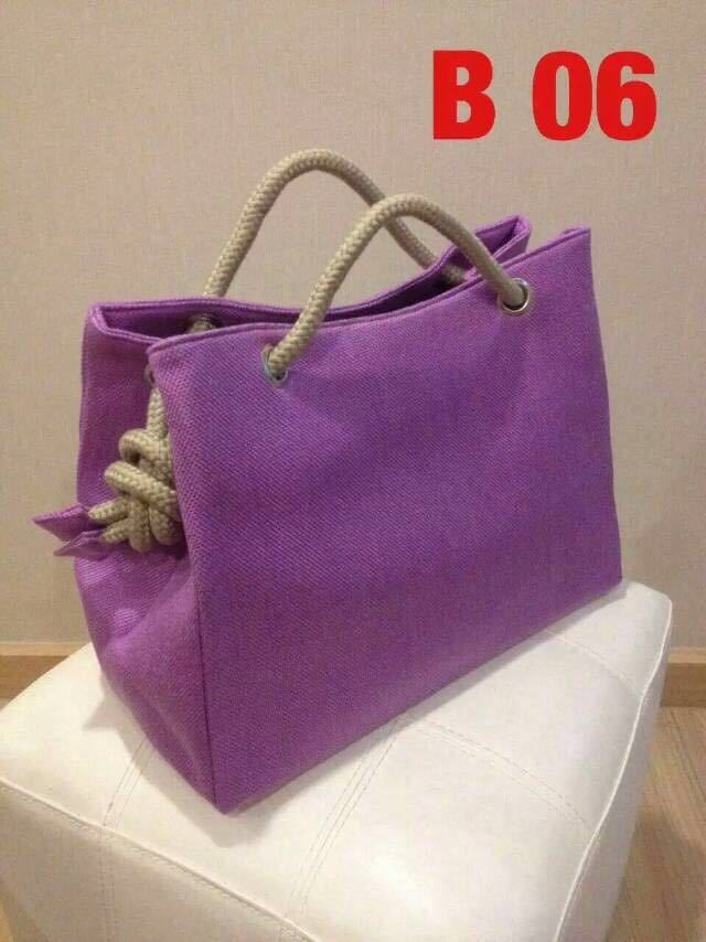 ロープバッグ　パープル