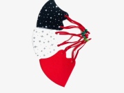 クリスマスマスク３枚SET（アソート）  クリスマス　誕生日　プレゼント　温感　抗菌 消臭 洗えるマスク