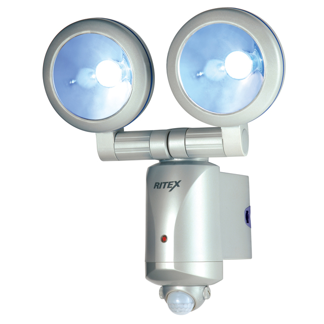 乾電池式3W×2 LEDセンサーライト