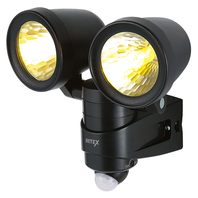 Rシリーズ センサーライト ハロゲン100W×2