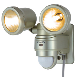 センサーライト多機能型 ハロゲン100W×2