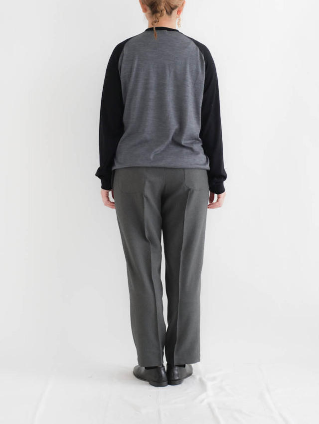 alvana アルヴァナ　スウェット　ロンtee alvana アルヴァナ】OPEN END LONG SLEEVE T-SHIRT オープン