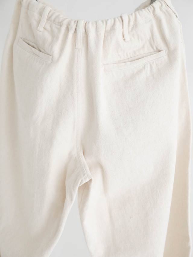 alvana アルヴァナ｜ナチュラルツイルイージーパンツ（ナチュラル）