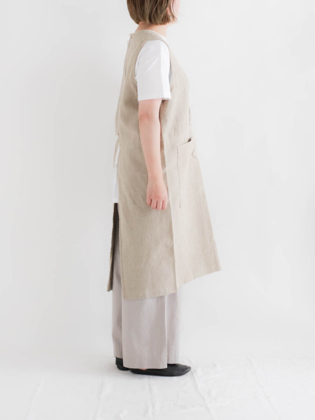 ARTE POVERA アルテ・ポーヴェラ レディース シャツ　SIZE XS ベージュ やや傷や汚れあり ARTE POVERA アルテポーヴェラ / 30/10フックラ裏起毛前開き