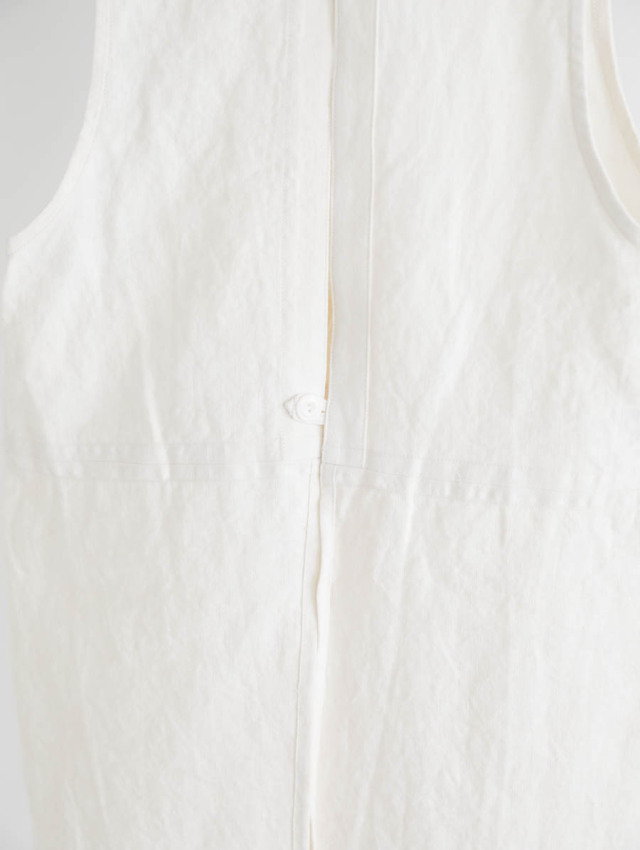 ARTE POVERA アルテポーヴェラ｜リネンシーツエプロン（ホワイト）