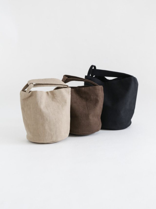 ARTE POVERA アルテポーヴェラ / リネンラウンドBAG