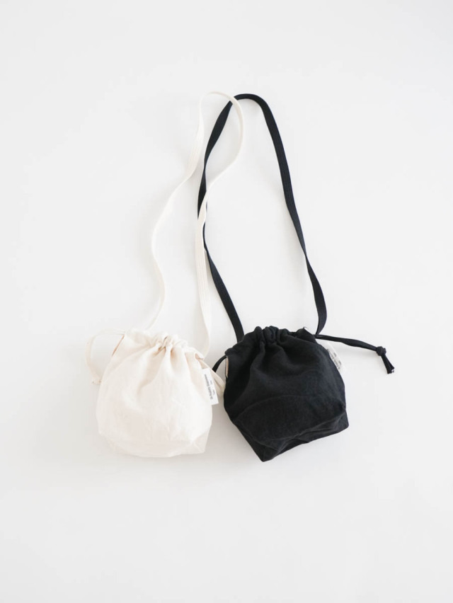 ARTE POVERA アルテポーヴェラ / リネン巾着サコッシュ 